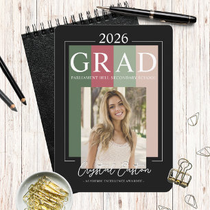 Modern Photo Graduation Class of 2026 Invitation