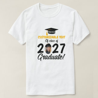Modern photo Graduation Family memories T-Shirt