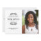 Modern Photo Graduation Invitation
