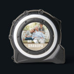 Modern Photo Grandpa Script Heart 1<br><div class="desc">Modern Photo Grandpa Script Heart Tape Measure features your favourite photo with the text "We (heart) you Grandpa" in a modern white typography overlay. Personalise by editing the text in the text box provided. Designed by ©Evco Studio www.zazzle.com/store/evcostudio</div>