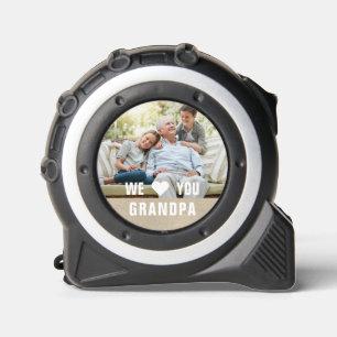 Modern Photo Grandpa Script Heart 1