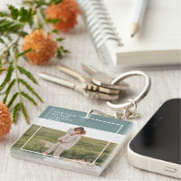 Modern Photo Green Family Lovely Gift