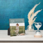 Modern Photo Green Family Lovely Gift Plaque<br><div class="desc">Introducing the Modern Photo Green Family Lovely Gift! This gift is a perfect way to capture and celebrate the love and bond within a family, while adding a touch of elegance and modernity to any home decor.The Modern Photo Green Family Lovely Gift is not only a beautiful decorative piece but...</div>