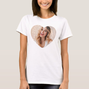 Modern Photo heart T-Shirt
