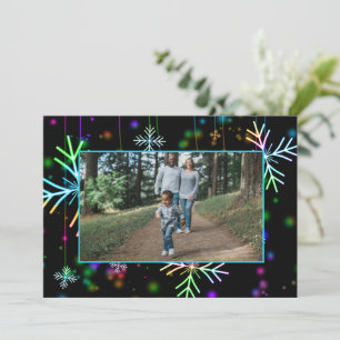 Modern Photo Holiday Card