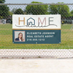 Modern Photo Home Dealer Realtor Marketing Banner