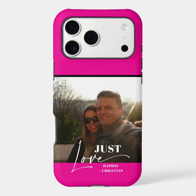 Modern Photo Hot Pink (Back)