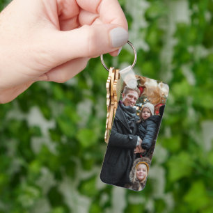 Modern Photo Husband o Boyfriend Gift Drive Safe Key Ring