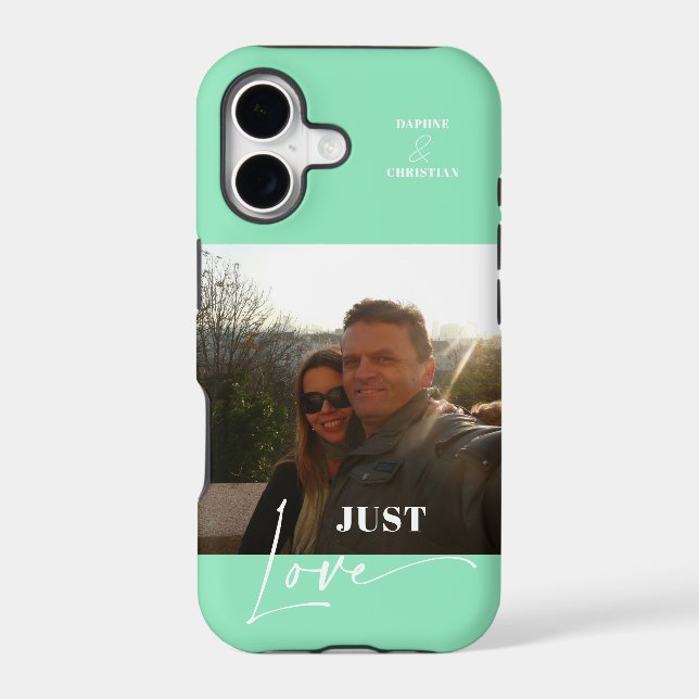 Modern Photo Mint Green (Back)