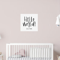 Modern photo monogram family black and white