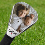 Modern Photo No 1 Daddy Golf Head Cover<br><div class="desc">A great gift for fathers day, birthdays, christmas gift and special days, personalised just for him! These modern no 1 Daddy golf club covers, featuring a photograph with a modern square shaped label with a modern greeting template that can be customised easily. All font styles, sizes and colours can be...</div>