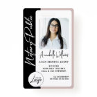 Modern Photo Notary Public 