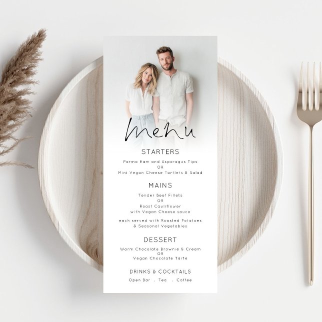 Modern Photo Overlay Script Wedding Menu (Creator Uploaded)