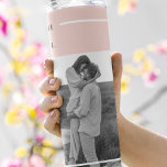 Modern Photo Pastel Pink Family Lovely Gift Thermal Tumbler<br><div class="desc">Modern Photo Pastel Pink Family Lovely Gift</div>