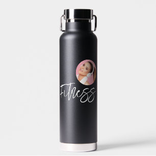 Modern Photo Personal Trainer Water Bottle
