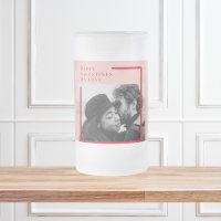Modern Photo | Red & Pink Happy Valentines Gift