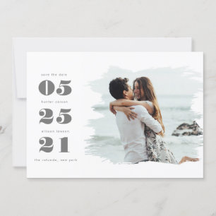 Modern Photo Save the Date