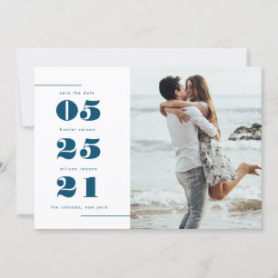 Modern Photo Save the Date