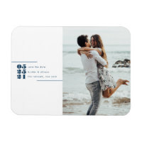 Modern Photo Save the Date Post Card