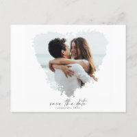 Modern Photo Save the Date PostCard
