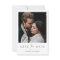 Modern Photo Save the Date Wedding Invite Template