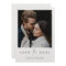 Modern Photo Save the Date Wedding Invite Template