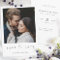 Modern Photo Save the Date Wedding Invite Template