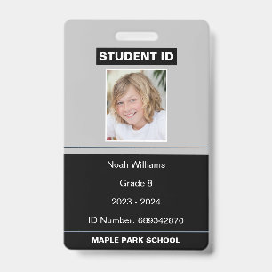 Modern Photo School Student ID  Badge