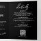 Modern Photo Tri-fold Wedding Invitation