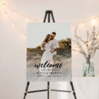 Modern Photo Typography Engagement Party Welcome