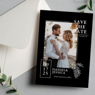 Modern Photo Wedding Save The Date