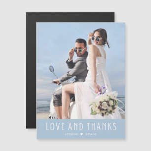 Modern Photo Wedding Thank You