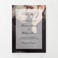 Modern Photo with Overlay | Wedding