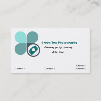 Modern Photographer business card