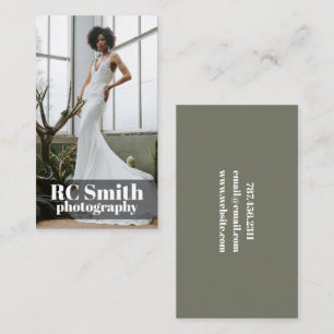 Modern Photographer Business Card