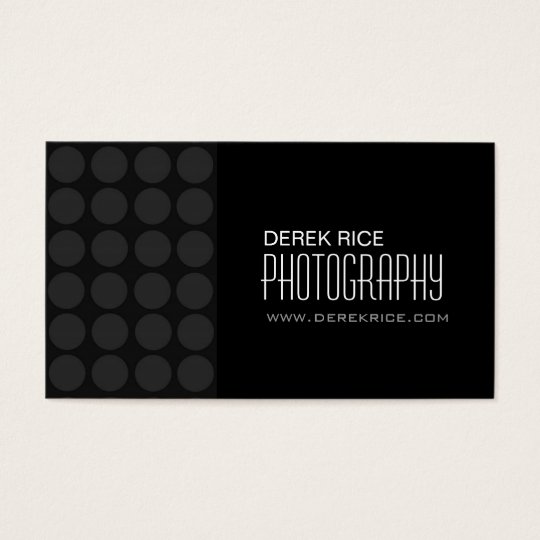 Modern Photographer Business Cards
