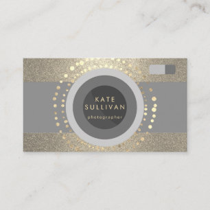  • modern photographer design business card