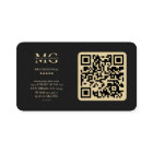 Modern Photographer Monogram Black Gold Camera