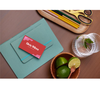 Modern Photography Business Card with QR Code | Pr