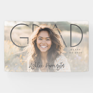 Modern PhotoPop Graduation Banner