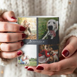 Modern Photos Dog Chalkboard Coffee Mug<br><div class="desc">Celebrate your furbaby with this photo collage mug.</div>