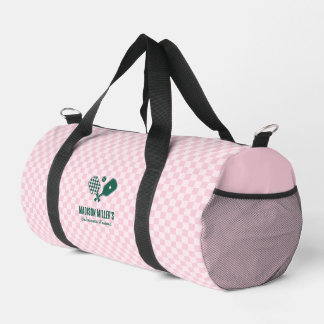 Modern Pickleball & Prosecco Bachelorette Weekend Duffle Bag