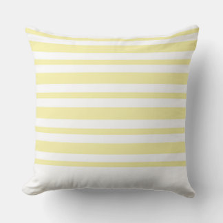 Modern Pillow Yellow Stripe CH7 by marlodeedesigns