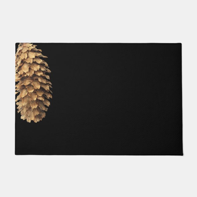 Modern pinecone doormat (Front)