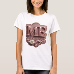 Modern Pink ABSTRACT ART Design T-Shirt