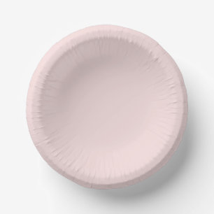 Modern Pink Blush Paper Plate