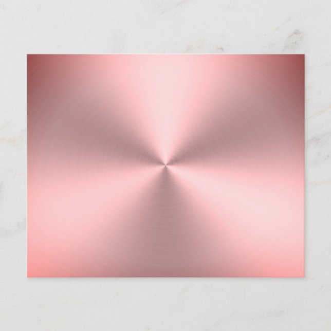 Modern Pink Brushed Metal Look Flyer (Front)
