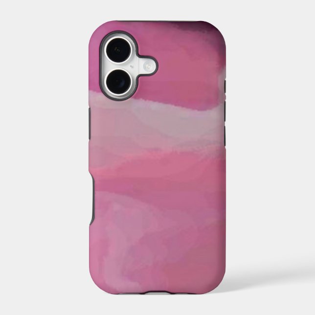 Modern pink_bub oils marble pattern-iphone5 #Zazzl (Back)