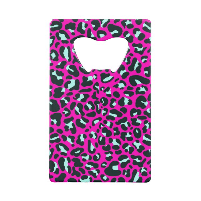 Modern Pink Cheetah Leopard Animal Print (Front)
