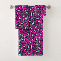 Modern Pink Cheetah Leopard Animal Print